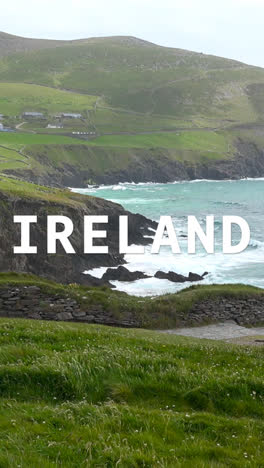 Video-Vertical-De-La-Costa-Y-El-Océano-Superpuestos-Con-Un-Gráfico-Animado-Que-Explica-Irlanda.